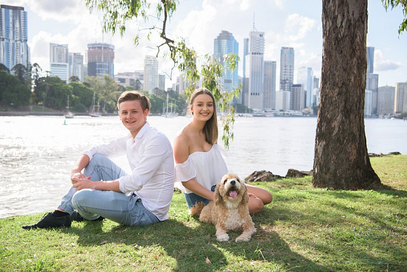 Kangaroo Point Cliffs Family Portrait Photography