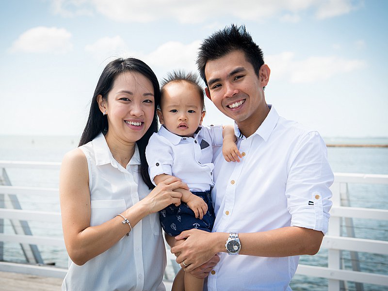 Shorncliffe Jetty Family Portrait Photography